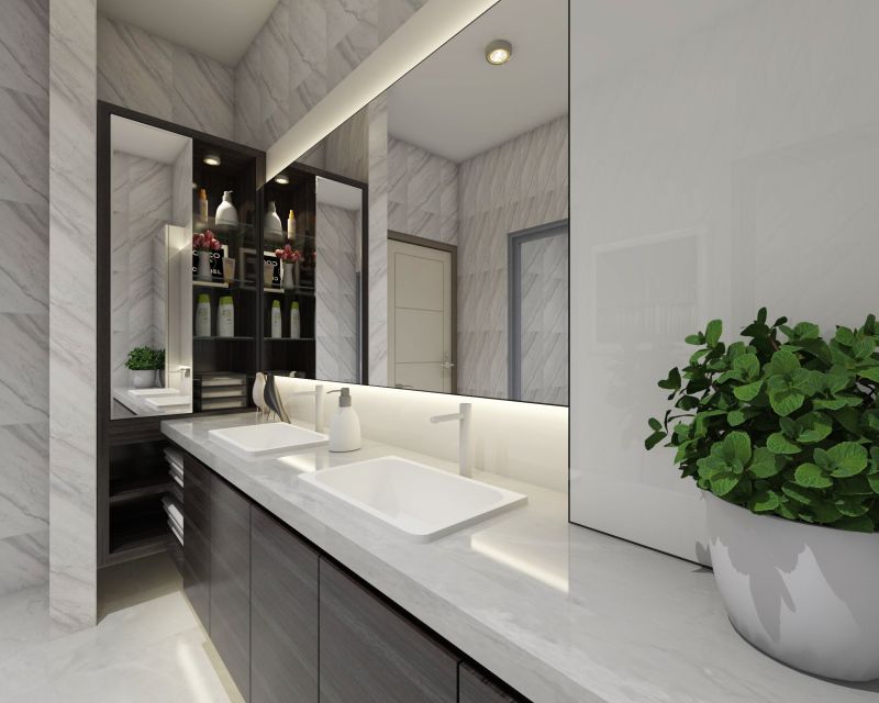 Modern Bathroom Mirrors